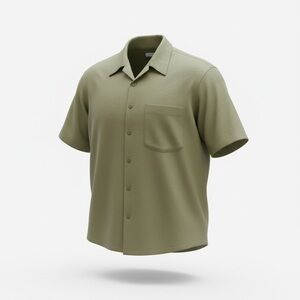 Tori Richard Sage Green Casual Button Down Shirt